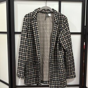 Divided by H&M Plaid Blazer size XS